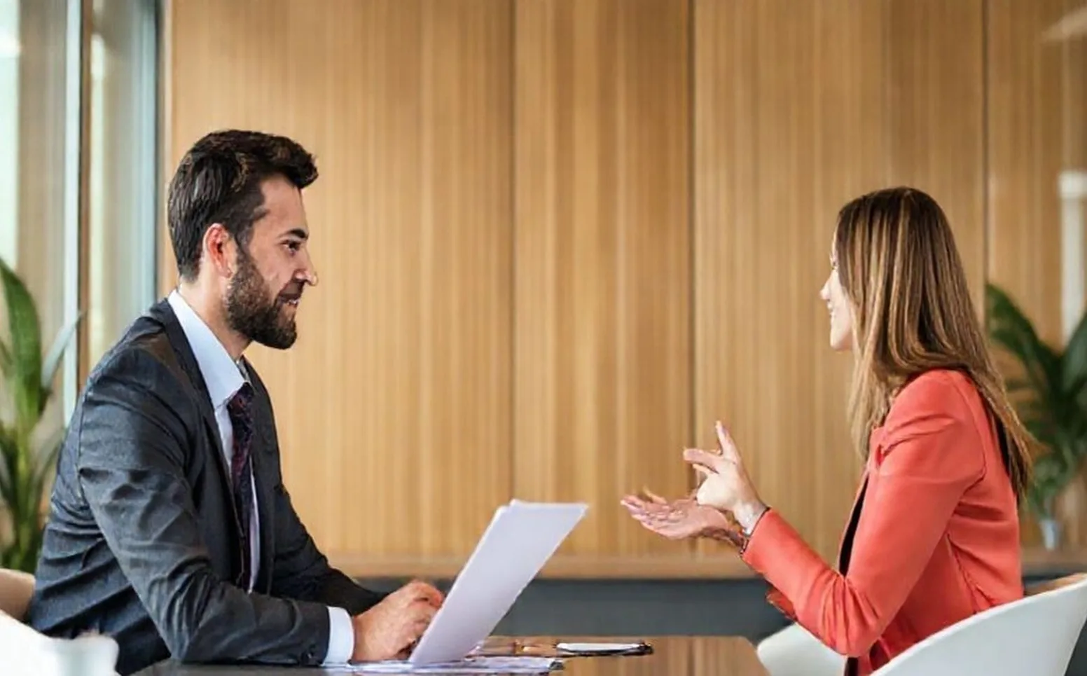 Interview assessment process